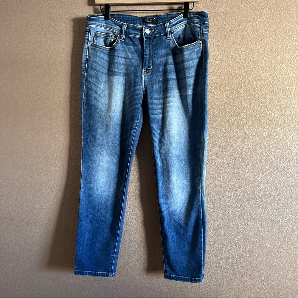 Judy Blue Relaxed Blue Denim Jeans Size 15|32